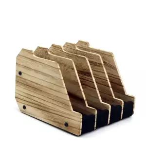 권총거치대 4구 진열대 서바이벌 탁상형 홀스터 보관함 서랍