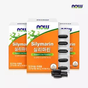 [나우푸드코리아] 나우푸드 실리마린 60캡슐 3박스 6개월분
