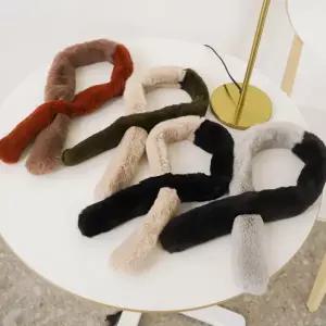 [쉬즈마담]A40960 B트윈컬러 홀릭 털목도리