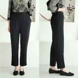 [쉬즈마담]P91457 야들야들 인견 밴딩팬츠특허등록 풍기인견