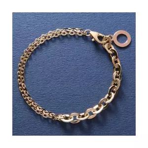 14k팔찌 믹스체인 써클 팔찌