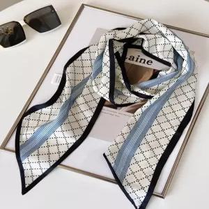 [루즈루나]루아레 타이 롱 마름모 도트 롱 방도 목 스카프