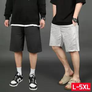 [스타일준]남자 빅사이즈 츄리닝 반바지 5부 여름 4XL 5XL 무지