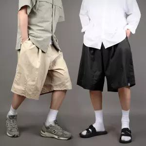 [스타일준]남자 벌룬 반바지 버뮤다 남성 와이드 7부 바지 팬츠