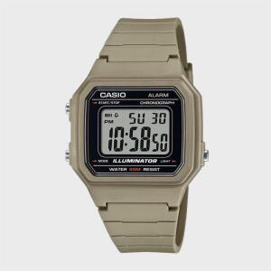 CASIO 카시오 W-217H-5A 남성 학생 군인시계 스포츠시계