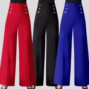 [드레스몰] 레그 팬츠 라인 스포츠 챠챠 댄스복 댄스바지 밸리 벨리복