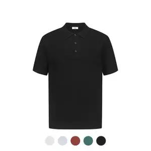 [앤드지] 쿨링 버튼 카라 반팔 풀오버 스웨터_BZD2ET1103