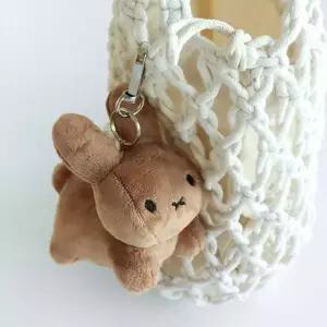 [꼬마스타]미피 BRUNA FAMILY 가방고리 인형-토끼(브라운)