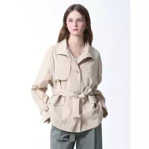 [리스트]하이넥 숏 트렌치코트  택가격  268000원 _P360526104