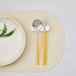 [모던하우스] 슬림 수저세트 옐로우