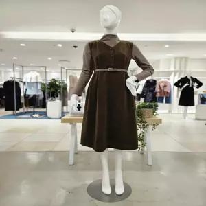 기모티 세트 골덴원피스  FW3J7ST02779 (P002936512)