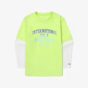 [보리보리/휠라 키즈]아쿠아 레이어드 래시가드 (FK2RTG2A02M_AGR)