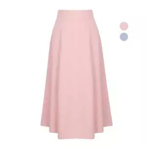 [하프클럽/비비드시크릿가너]여성 모던 여름 플레어 정장 스커트