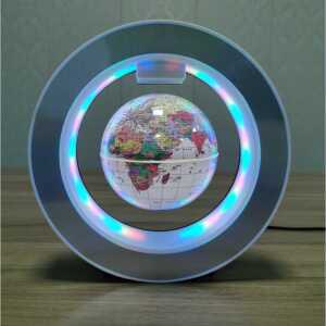 자기 부상 무드등 3d 입체 지구본 LED 조명 회전 램프
