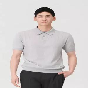 [피에이티][피에이티 PAT] 25 여름신상 남성 아가일 패턴 카라 스웨터 QL-33601