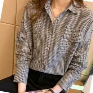 ONM 여자 체크 블라우스남방 기본 나들이룩 바캉스룩