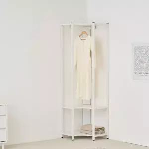 [모던하우스] 스탠다드 드레스룸 W600 코너장 완제품 화이트