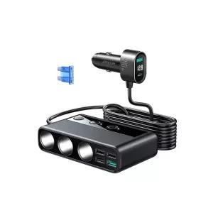 조이룸 210W 9포트 멀티 소켓 차량용 고속 시거잭 충전기