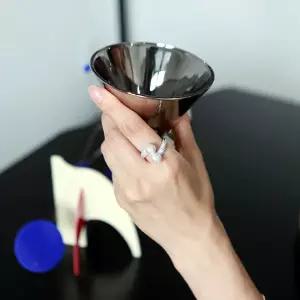 [쉬즈마담]A42299 투진주 실버 조절반지