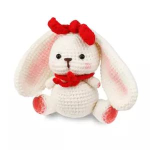 코바늘뜨기 인형만들기 (토끼) 리본