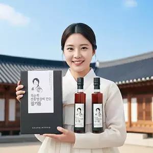 [트리오]최순희 전통명장이 만든 참기름 선물세트 (2개입/300ml)