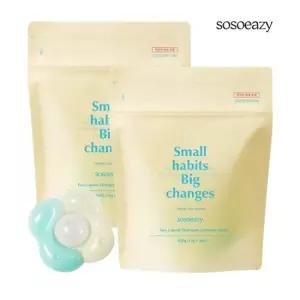 소소이지 캡슐 세탁세제 실내건조 30개입 X 2개  총60개)