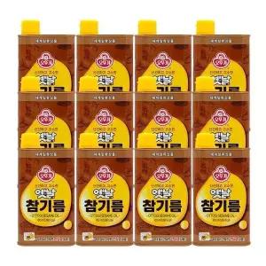 [오뚜기] 옛날 참기름 450ml x 12개 고소한 참기름
