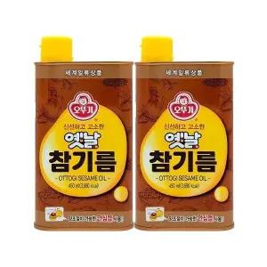 [오뚜기] 옛날 참기름 450ml x 2개 고소한 참기름