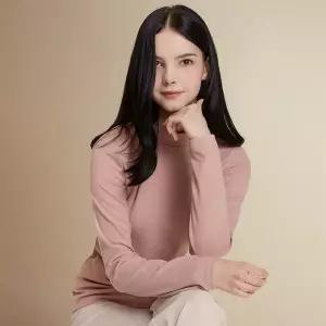 [테슬라][한정특가] 여성 간절기 소프트터치 목폴라 폴라티 목티 터틀넥 티셔츠 TM-XUT46