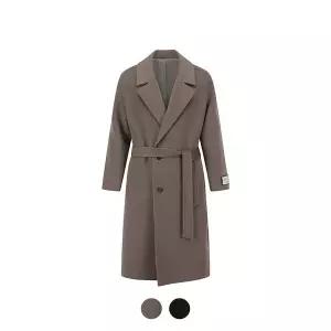 [앤드지] 루즈핏 핸드메이드 더블 로브 코트_BZD4CB1202