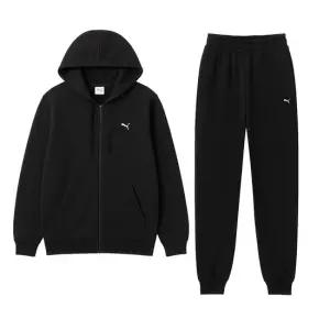 트레이닝 후드집업 프렌치테리 남자 트레이닝 세트 운동복 짐웨어 런닝복 블랙 684855-01