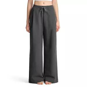 [테슬라][한정특가] 테슬라 여성 간절기 스트레치 플리스 와이드팬츠 긴바지