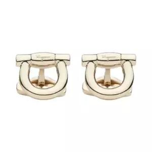 Ferragamo Gancini Cufflinks Gold 페라가모 간치니 커프스링크 골드