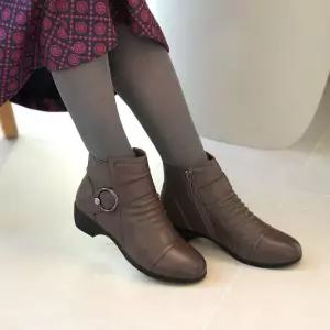 [쉬즈마담]A42406 보석링장식 앵글부츠 엄마옷 엄마신발