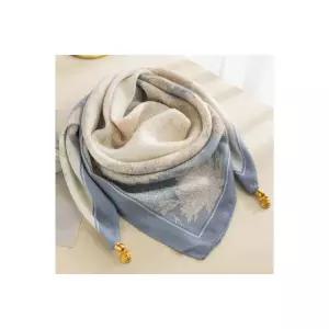 [실크 버전 출시] 실크 헤링본 자석 스카프 57종 / 봄 여름 가을 겨울 비스코스 마그네틱 공단