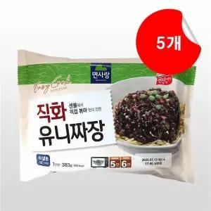 면사랑 직화 유니짜장 380g x 5개 (냉동)