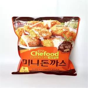 쉐푸드 롯데 라퀴진 미니돈까스 380g X 3봉