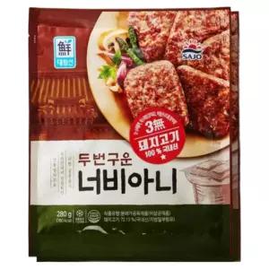 사조대림 두번구운 너비아니 280g x 2, 10개