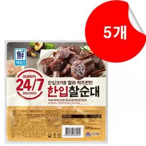 대림 한입 찰순대 300g x 5개