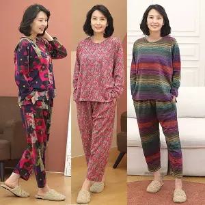 [쉬즈마담]H8559 큰꽃도형, 미쏜, 플로럴 홈상하세트 홈웨어