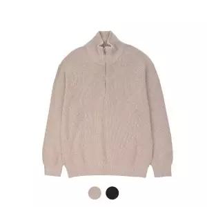 [앤드지] 면혼방 하프집업 스웨터_BZD4EU1105