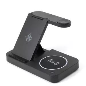 으뜸 폴더블 4IN1 갤럭시용 고속 무선충전기 자동차휴대폰거치대