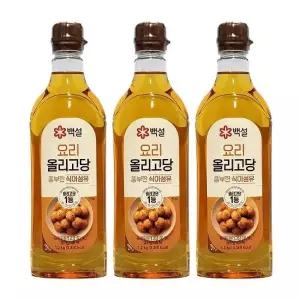 [백설] 요리 올리고당 1.2kg x 3개