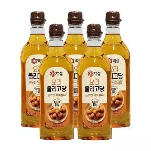 [백설] 요리 올리고당 1.2kg x 5개