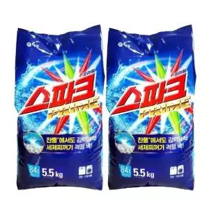 [애경] 스파크 세탁세제 리필 5.5kg x 2개