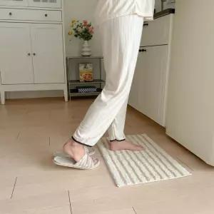 디아르 스트라이프 시밀레 극세사 발매트 40x60cm (베이지)