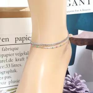 이어넥핸즈 써지컬스틸 토트 체인 투라인 팔찌 발찌