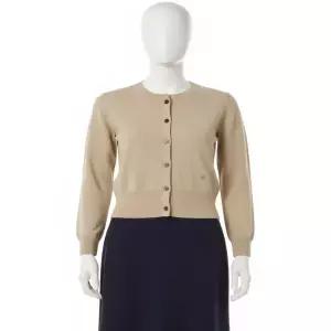 ROEM 올데이 라운드넥 가디건_RMCKF23R99_Beige 602318