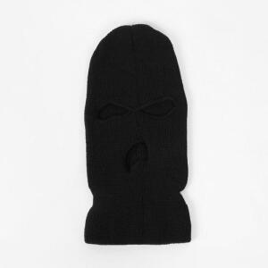 얼굴마스크 바라클라바(블랙) 스포츠넥워머 방한용품 복면 니트 그리드