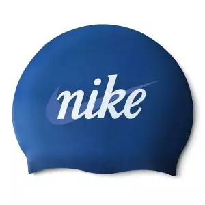 [나이키스윔](의정부점)남녀공용 수영용품시그니처 스우시 실리콘수모 미드나잇 네이비 NESSG121-440